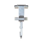 Mantel Garland &amp; Christmas Stocking Holder (Set of 2) - Silver