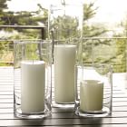 Simple Glass Candleholders