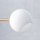 Staggered Glass Shade - Open Side