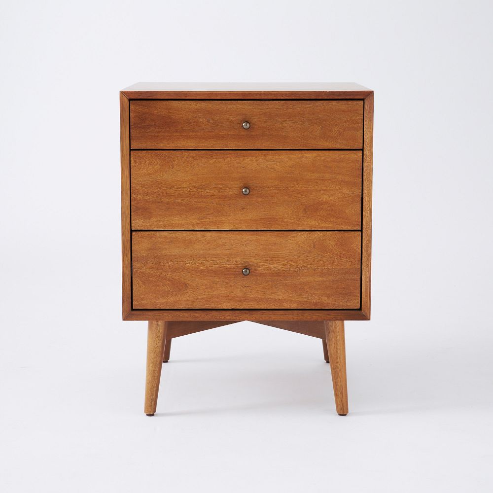 Mid-Century Side Table (20.5") - Acorn