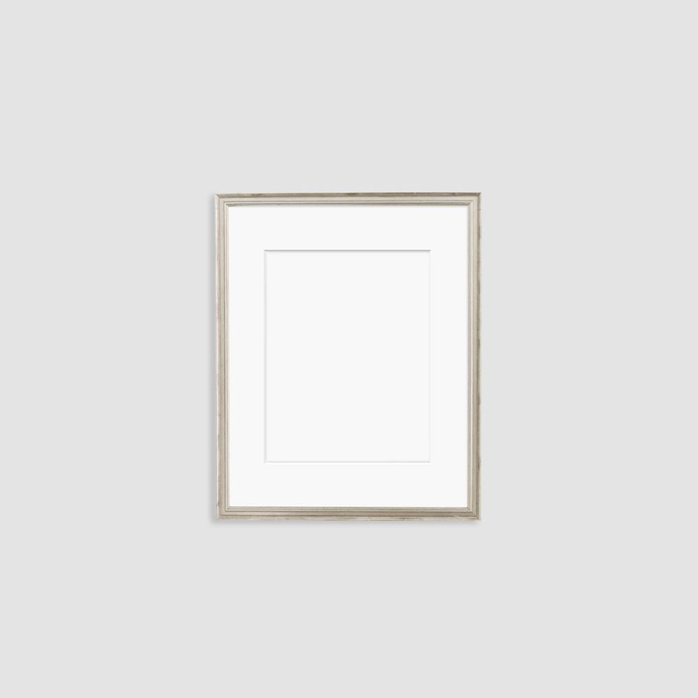 Simply Framed Oversized Gallery Frame – Antique Silver/Mat