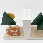 Maple Shade Woodland Fox &amp; Tree Bookends