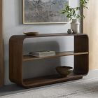 Karin Waterfall Console Table (58")