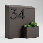 Post &amp; Porch Customizable Greetings Wall Mounted Mailbox