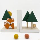 Maple Shade Woodland Fox &amp; Tree Bookends