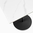 Orbit Restaurant Rectangle Dining Table - Porcelain