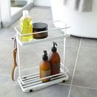 Yamazaki 2-Tiered Shower Caddy - White