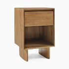 Anton Solid Wood Mini Open Nightstand (16")