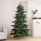 Pre-Lit Faux Monaco Pine Green Christmas Tree