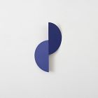 Circle &amp; Line Two Fold Wall Hanging