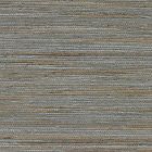 Metallic Slate Grasscloth Wallpaper 