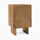 Anton Solid Wood Mini Open Nightstand (16")
