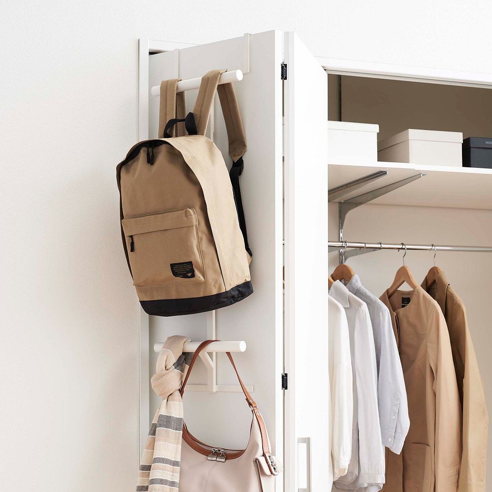 Yamazaki Over-The-Door Hanger in White