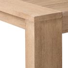 Telluride Outdoor Extendable Dining Table (76&quot;&ndash;106&quot;), Dining Benches &amp; Dining Chairs Set