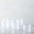 Jupiter Beaded Glass Coffee Cups (Set of 6)