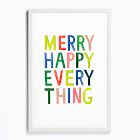 Happy Everything Framed Wall Art by Lana's Shop
