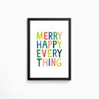Happy Everything Framed Wall Art by Lana's Shop