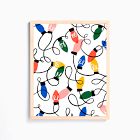 Holiday Lights Framed Wall Art by Ampersand Design Studio
