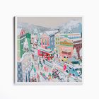 Holiday Village Framed Wall Art by Teil Duncan