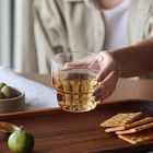 Fleck Stackable Glass Tumblers (Set of 4)