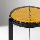 Gavrin Cast Glass Side Table (20&quot;)