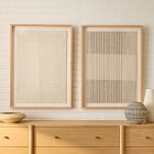 Drawn Patchwork Thread Wall Art