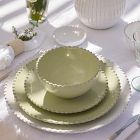 Costa Nova Pearl Stoneware Salad Plates (Set of 4)