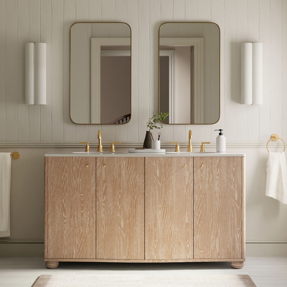 Clementine Double Bathroom Vanity (60") | West Elm