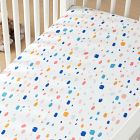 Abel Macias Painted Dot Crib Sheet