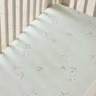 Joseph Altuzarra Painted Birds Crib Sheet