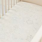 Stars &amp; Moon Crib Fitted Sheet