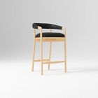 Irvine Leather Counter Stool