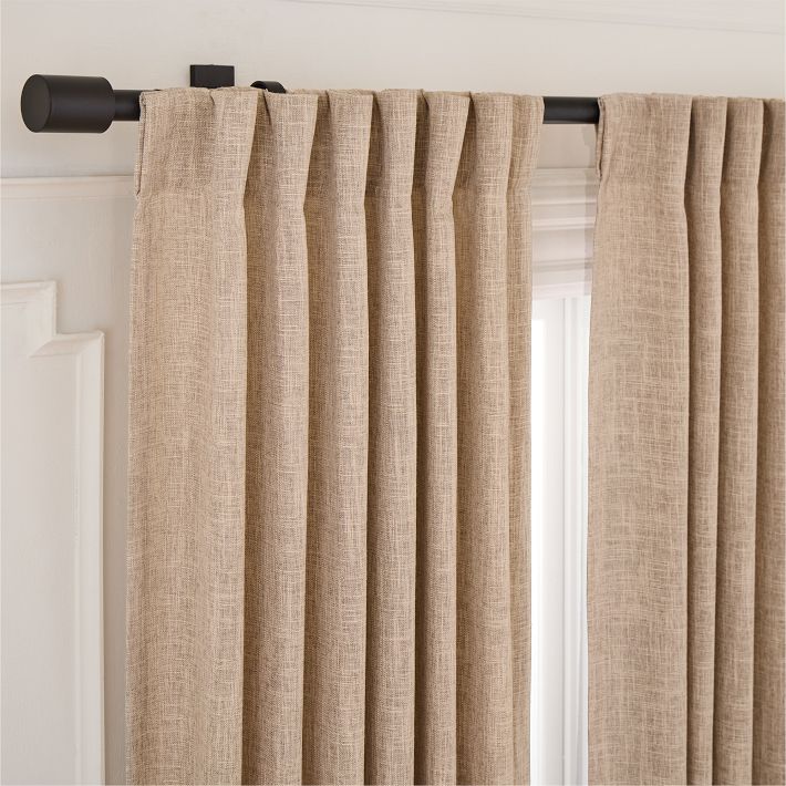 Crossweave Curtain | West Elm