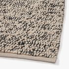 Mini Pebble Wool Jute Rug