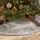 Corded Bias Velvet Tree Skirt