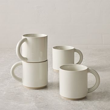 Straight-Sided Stoneware Mug