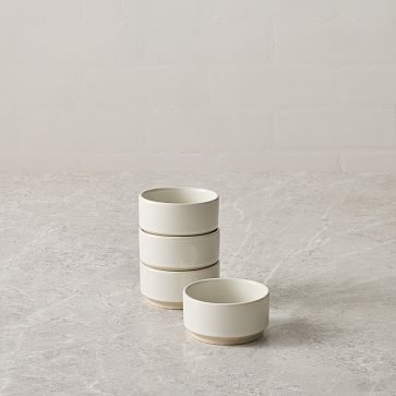 Straight-Sided Stoneware Condiment Bowl