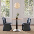 Raymond Restaurant Dining Table - Wood - Round