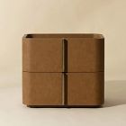 Hinsdale Curved Nightstand (26&quot;&ndash;34&quot;)