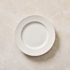 Textured Stoneware Salad Plate Sets