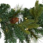Pre-Lit Faux Mixed Pine &amp; Pine Cone Garland