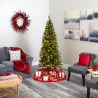 Pre-Lit Faux Green Valley Pine Christmas Tree (6.5')