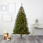 Pre-Lit Faux Springfield Christmas Tree (6'&ndash;7')