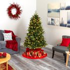 Pre-Lit Faux Wellington Spruce Christmas Tree (6'&ndash;8')