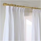 Pleated European Flax Linen Curtain