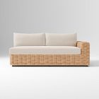 Westport Outdoor Outdoor Sectional Right Arm Sofa Cushion Cover, Sunbrella®
 Canvas, Natural
