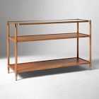 Arnet Solid Wood and Glass Console (48")