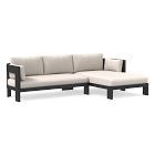 Caldera Aluminum Outdoor 2-Piece Chaise Sectional Cushion Covers