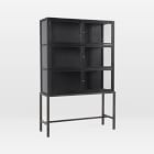 Curio Tall Cabinet (45.75&quot;) - Drifted Black