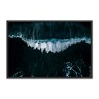Wave Break 4 Framed Wall Art by Michael Schauer